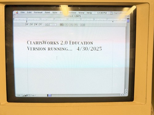 ClarisWorks 2.0 Software 3-1/2" disks - vintage Mac software - Picture 5 of 6