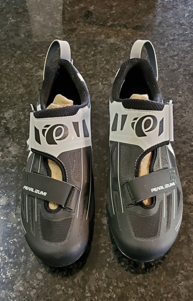 PEARL IZUMI Tri Fly Pro V3 Chaussures de cyclisme unisexe (Tri Fly Pro V3) - Citron vert/noir., size: 10 B(M) US Women / 8 D(M) US Men