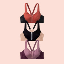 VICTORIA'S SECRET Knockout Maximum Support Front-Close Sport Bra Colorblock Pick