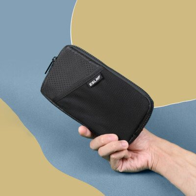 2x Portable Ride Biking Wallet and Cycling Pouch Bicycle Tools Storage Bag Black