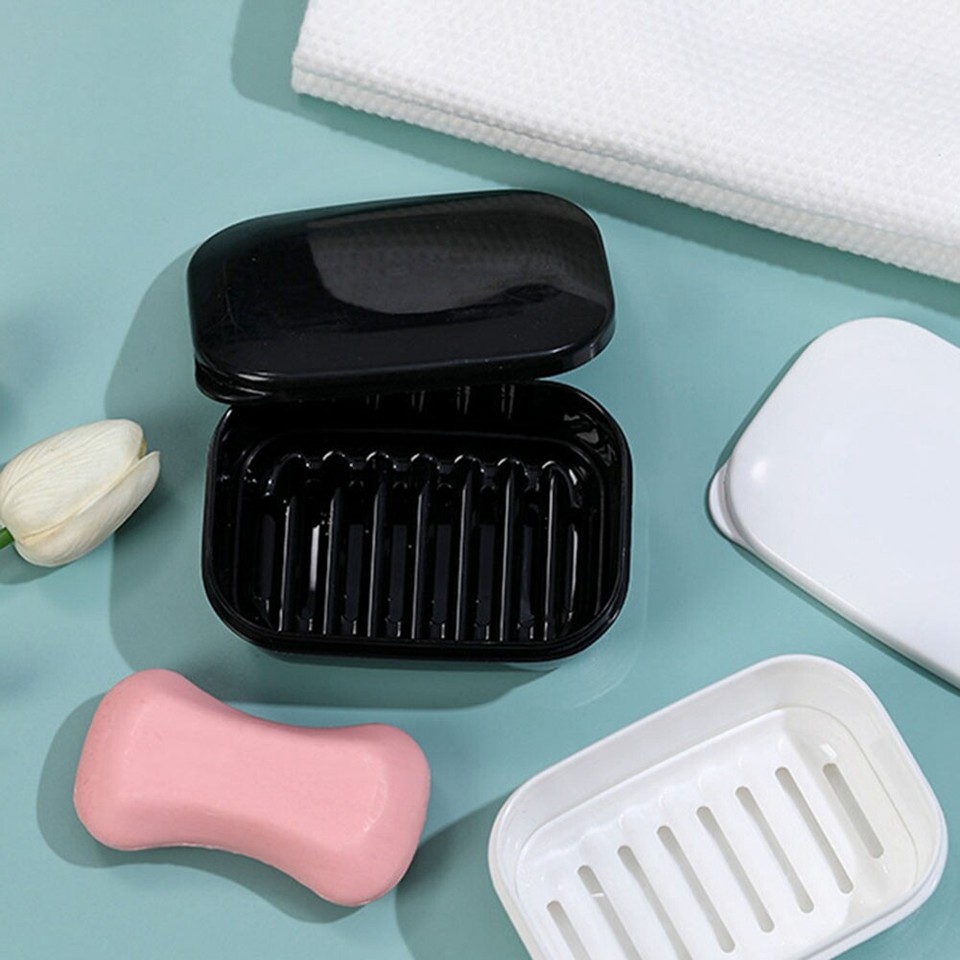 Seal Travel Printable Pattern Soap Dish Soap Dish Organizer with Lid