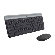 Logitech MK470 Slim Wireless Keyboard and Mouse Combo - Black/Gray