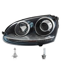 Xenon Scheinwerfer Links FüR VW Golf V 5 Typ 1K Bj 03-08 D2S+H7 Inkl. Lampen