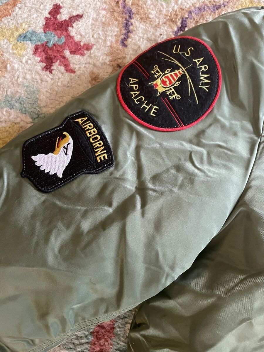 Top Gun Jacket ALPHA INDUSTRIES Full-zip MA-1 Bomber Flyer's Top Gun Jacket ALPHA INDUSTRIES Full-zip MA-1 Bomber Flyer's