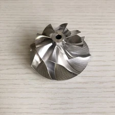 GT15-25 43.50/60.00mm 8+0 blades  turbocharger Billet compressor wheel