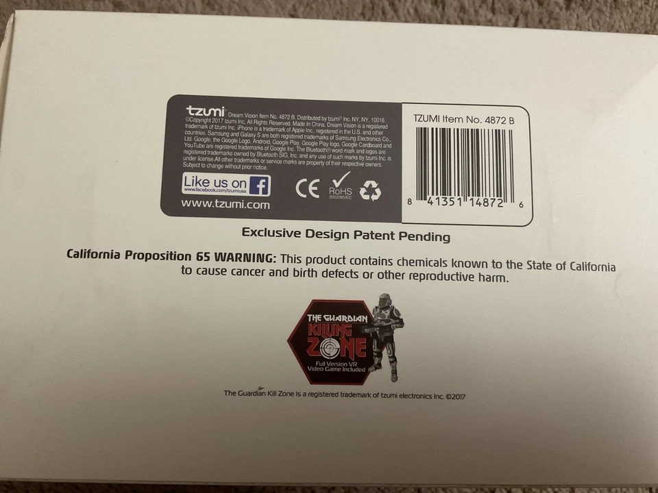 NEW VR GAMING DREAM VISION PRO Virtual Reality Smartphone Headset   ISO/ Ready - Image 3 of 4