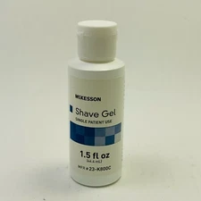 Shaving Gel McKesson 1.5 oz. Screw-Top Bottle / Priece per piece 