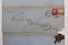 GB 1873 Bankruptcy Liquidation Notice Rochester Registered Cover