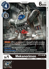 BT5-062 Mekanorimon C Black Digimon 2020 TCG BT05 Battle of Omni Booster
