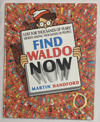 Find Waldo Now By Martin Handford HC Book Search Seek 1st US Edition 1988 VG