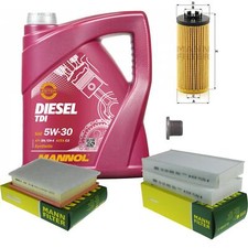 Pakiet inspekcyjny MANN 5L MANNOL Diesel TDI 5W-30 do MINI BMW Mini Cooper One