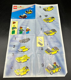 LEGO 4561 - Lot of 4  Instructions ONLY - 1999-Books 4, 5, 6, 7- Railway Express