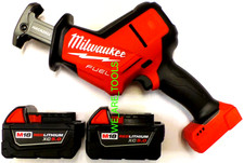 Milwaukee 2719-20 M18 FUEL Hackzall, 2 48-11-1850 5.0 Battery Saw 18V 18 Volt