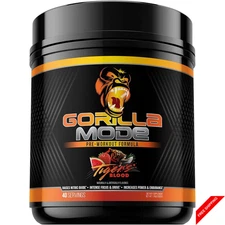 Gorilla Mode Pre Workout 800g Tiger’s Blood | Energy, Focus & Massive Pumps