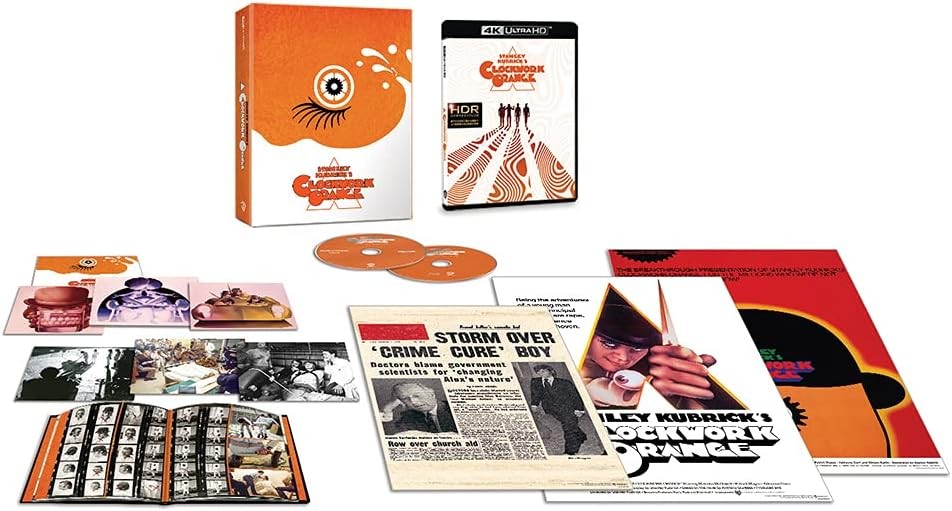 Limited Edition) A Clockwork Orange (4K ULTRA HD & Blu-ray Set) (2