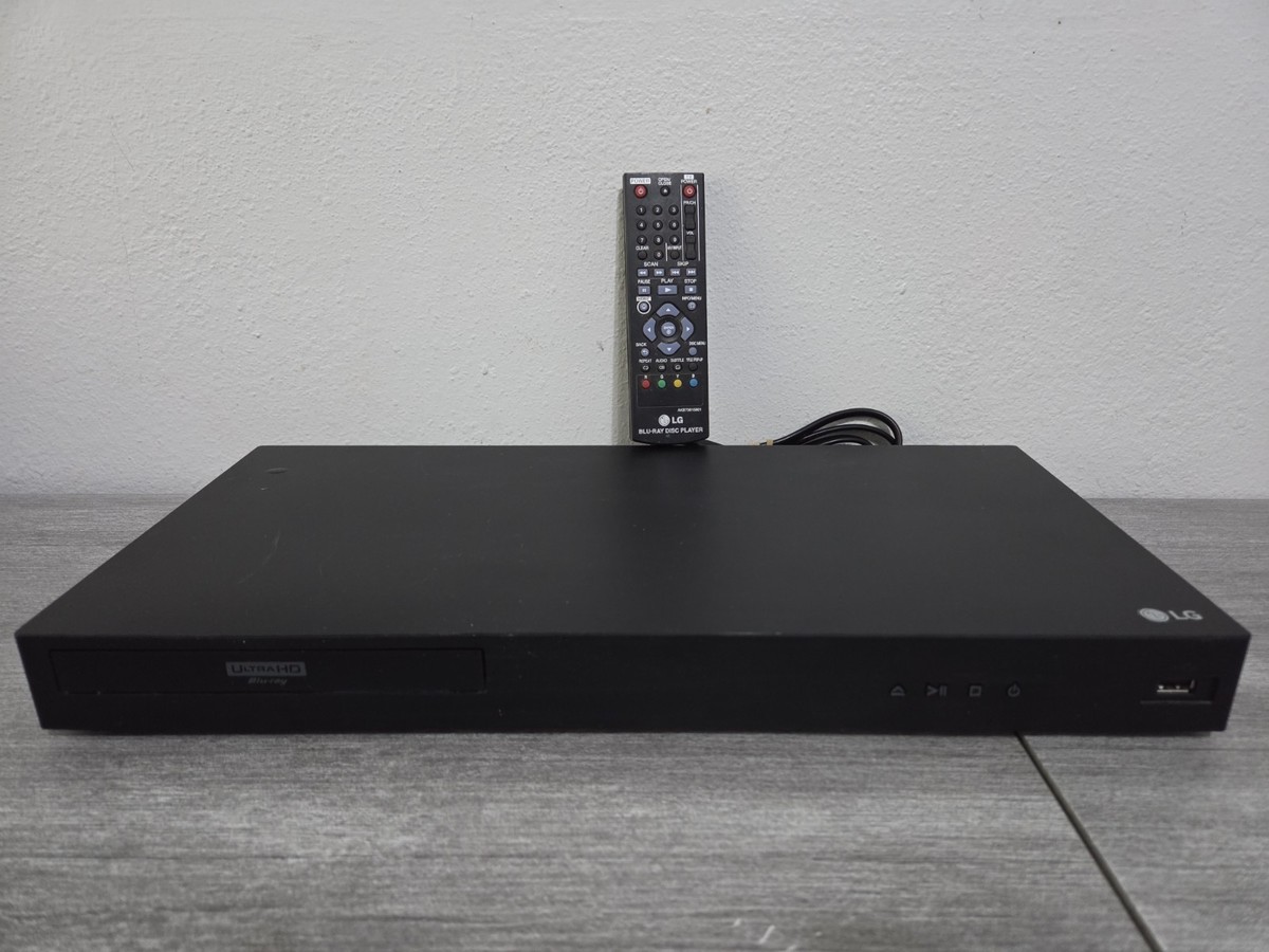 LG UBK80 4K UHD 3D Blu-ray Disc Player With Remote Tested Works | eBay