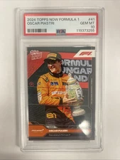 2024 Topps Now Formula 1 Oscar Piastri #41 First Victory In F1 PR /5680 PSA 10