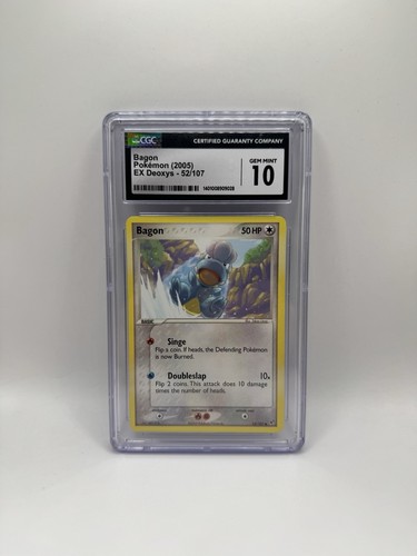 Bagon graded CGC 10 for sale on eBay