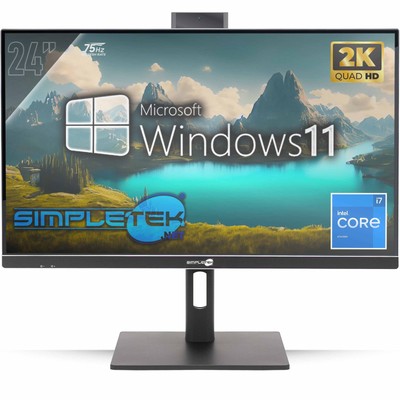 All IN One 24 '' 2k 75hz I7 6° mit Gen Win 11 RAM 64gb SSD 4tb Gpu Gtx1660 6gb