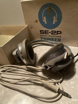 Vintage Pioneer Stereo Headphones Mimmy SE-2P, DAMAGED, Made In Japan