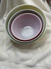Vintage PYREX Primary Colors Nesting Mixing Bowls Set of 3