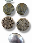 Vintage Metal Buttons, Military Buttons With Metal Shank — photo 3