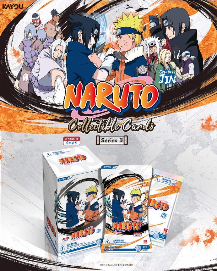 KAYOU Naruto Chapter Jin Series 3 English | HR Choose Your Card