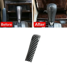 Carbon Fiber Gear Shift Knob Cover Trim For 2008-2013 Honda Accord Crosstour