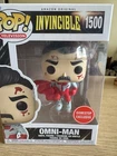 Funko Pop Invincible Omni-Man #1500 Bloody GameStop Exclusive Vinyl Figure