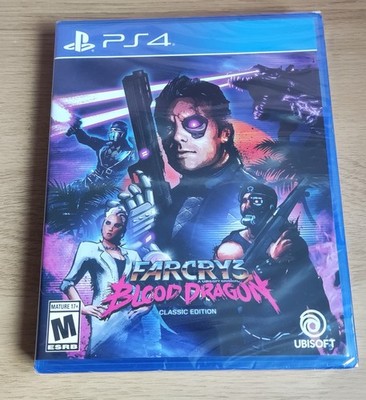 Brandneu und versiegelt Far Cry 3: Blood Dragon Playstation 4 PS4 - Limited Run