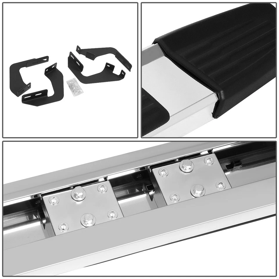 PARA 07-17 TUNDRA CABINA REGULAR ESTÁNDAR 6" ESTRIBO BARRA LATERAL ACERO INOXIDABLE Foto 4 de 4