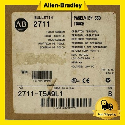 New AB 2711-T5A9L1 New in Box New Factory Sealed Free Shipping PLC US