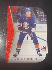 Matthew Schaefer Die-Cut Rookie RED SP 2025-26 Upper Deck Hockey Series 2 RTD-13
