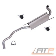 ENDSCHALLDÄMPFER SCHALLDÄMPFER FÜR VW POLO 6N 6N2 1.0 1.4