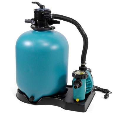 Sandfilter Poolfilter BRILLANT Ø 500 Pumpe AquaPlus 11 Timer Edition POOL Total