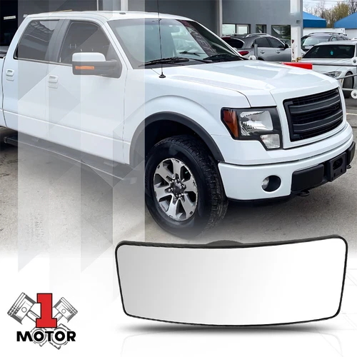 [Left] LH Driver Side Tow Mirror Lower Glass Lens OE Style for 04-14 Ford F150