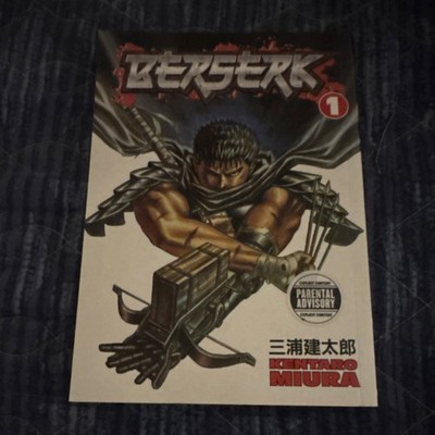 Dark Horse Berserk Vol. 1 Softcover Manga by Kentaro Miura Parental Advisory