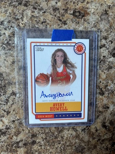Avery Howell Auto Event Auto On Card Mcdonald’s All American Washington