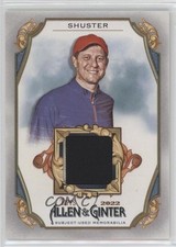 2022 Topps Allen & Ginter Relics B John Shuster #AGRB-JS 0rd2
