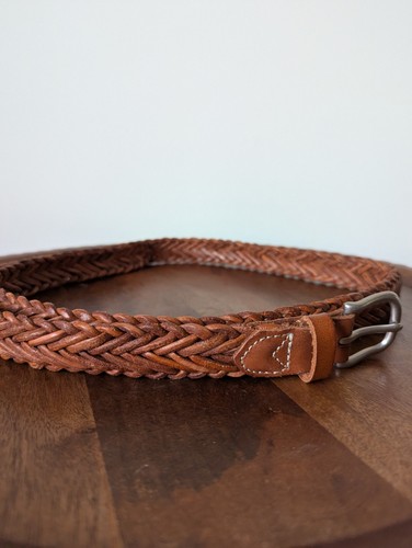 J.Crew Braided Italian Leather Belt - Picture 3 of 9