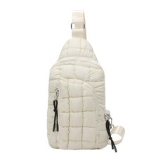 Quilted Crossbody Bags for Women Puffer Shoulder Chest Sling Bag Fanny Pack P...