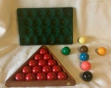 Vintage Snooker Balls - Full Set of 22 - Full SIze 2 1/16"