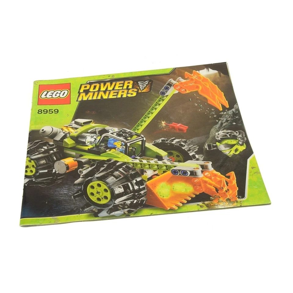 1x Lego Bauanleitung Power Miners Kristallschürfer 8959 - Bild 1 von 1