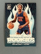 2024-25 Donruss Optic Basketball - Ron Holland II - White Hot Rookies Purple