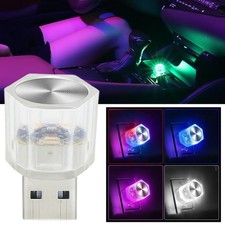 Mini USB LED Car Light Interior Nights Atmosphere Light Ambient Lamp Decoration