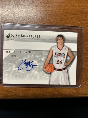 Kyle Korver #KK-A 2003 SP Authentic Signatures card