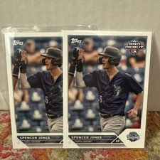(2) 2023 Topps Pro Debut #PD-59 Spencer Jones New York Yankees Prospect