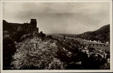 RPPC Heidelberg Germany aerial vintage postcard g794