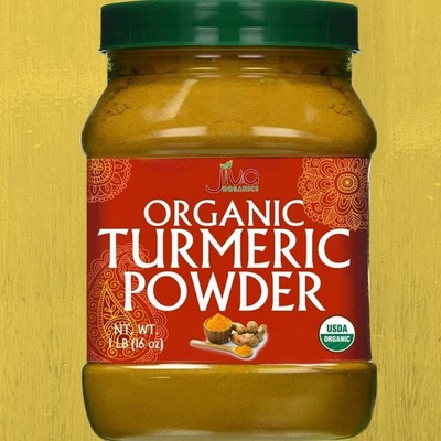 USDA Organic Turmeric Root Powder 100% Pure Raw Curcuma Antioxidant Longa 1 LB