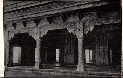 postcard-india-agra-fort-mughal-architecture-ebay